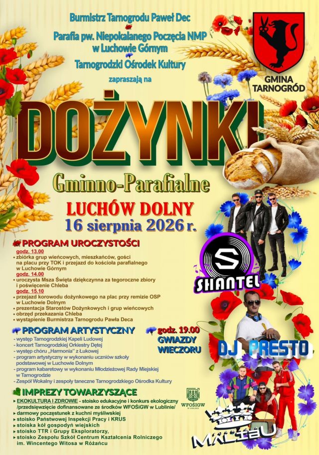 Ruszają tegoroczne Dożynki. Mamy dla was zestawienie imprez dla całego województwa