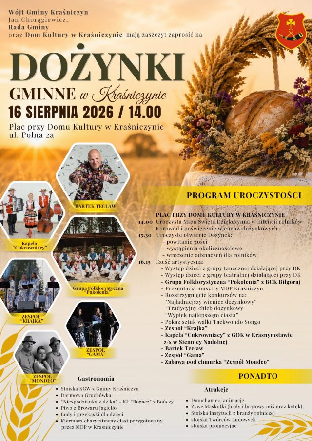 Ruszają tegoroczne Dożynki. Mamy dla was zestawienie imprez dla całego województwa