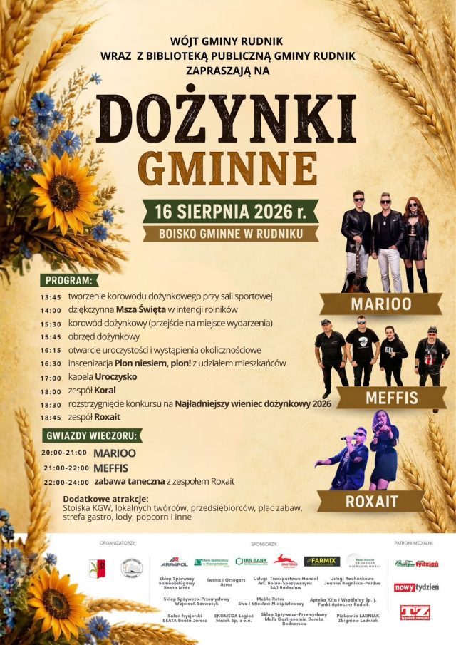 Ruszają tegoroczne Dożynki. Mamy dla was zestawienie imprez dla całego województwa
