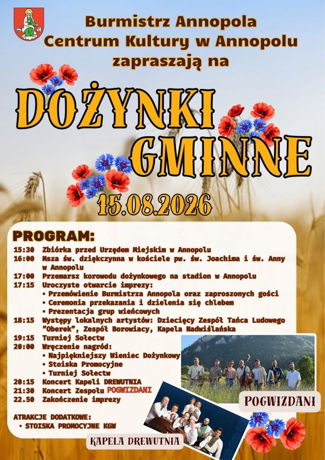 Ruszają tegoroczne Dożynki. Mamy dla was zestawienie imprez dla całego województwa