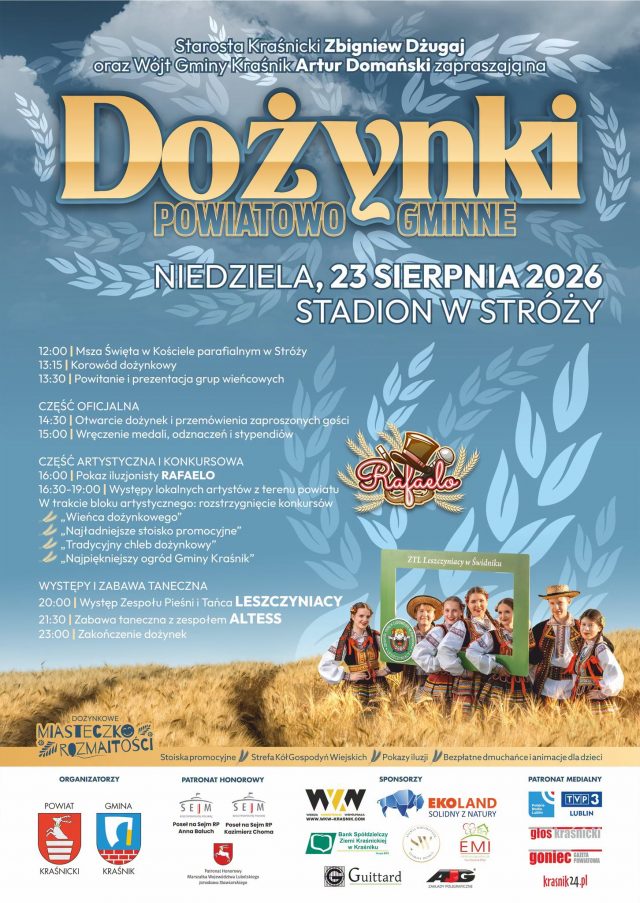 Ruszają tegoroczne Dożynki. Mamy dla was zestawienie imprez dla całego województwa
