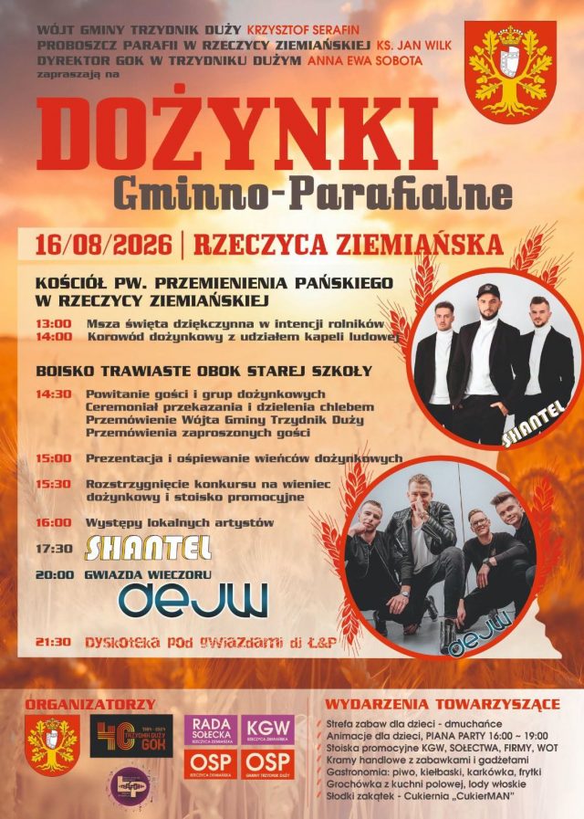 Ruszają tegoroczne Dożynki. Mamy dla was zestawienie imprez dla całego województwa