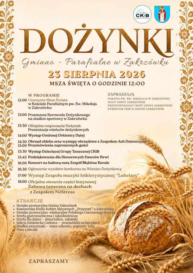 Ruszają tegoroczne Dożynki. Mamy dla was zestawienie imprez dla całego województwa
