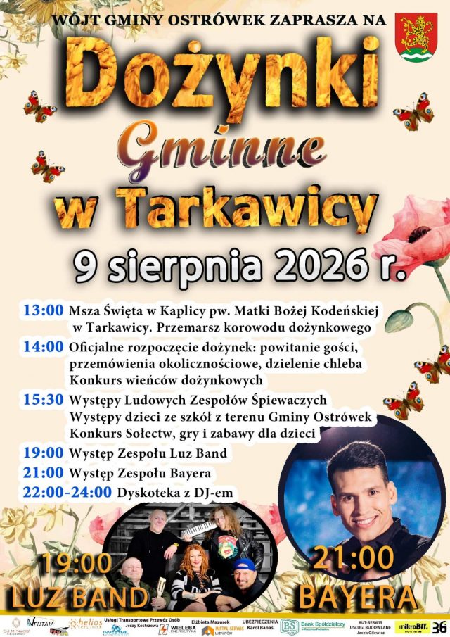 Ruszają tegoroczne Dożynki. Mamy dla was zestawienie imprez dla całego województwa
