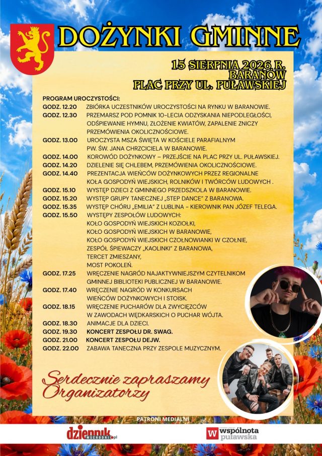 Ruszają tegoroczne Dożynki. Mamy dla was zestawienie imprez dla całego województwa