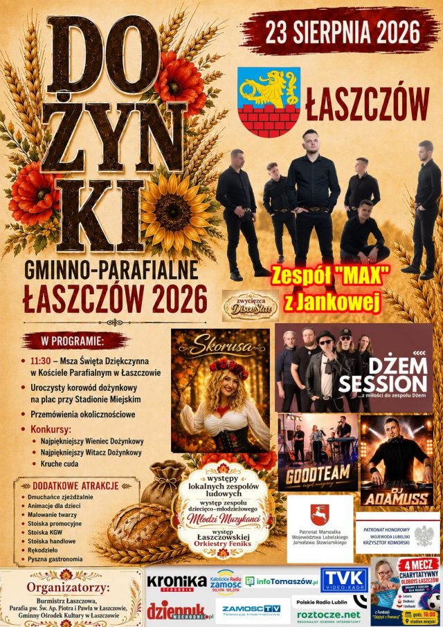 Ruszają tegoroczne Dożynki. Mamy dla was zestawienie imprez dla całego województwa
