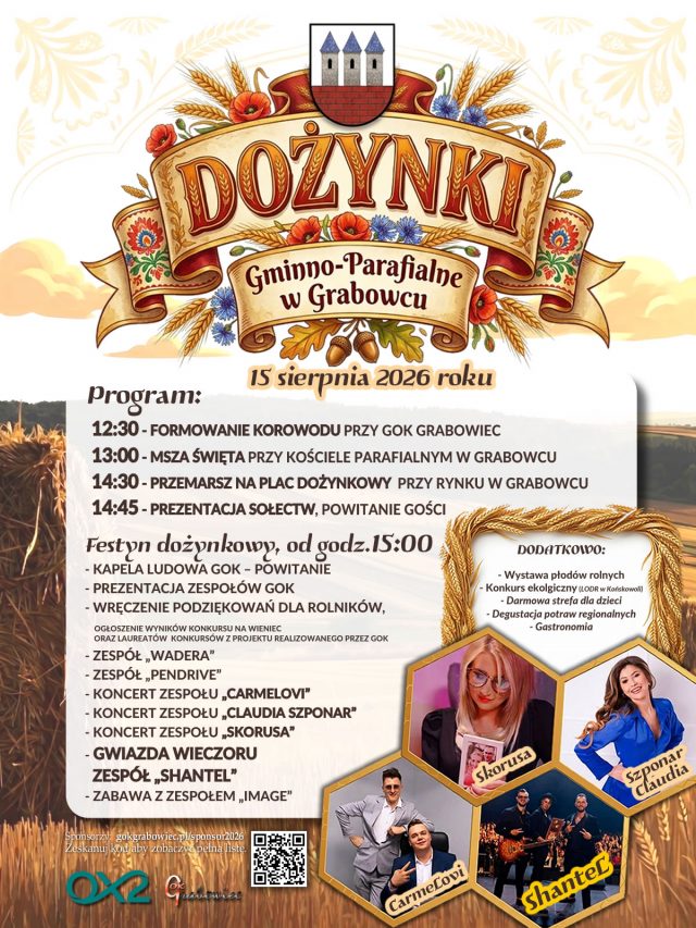 Ruszają tegoroczne Dożynki. Mamy dla was zestawienie imprez dla całego województwa
