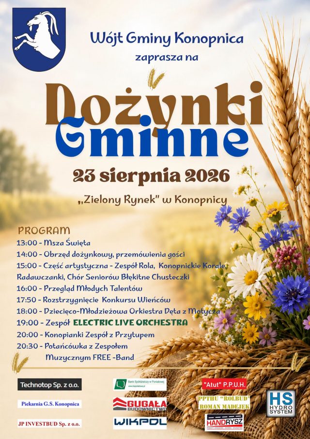 Ruszają tegoroczne Dożynki. Mamy dla was zestawienie imprez dla całego województwa