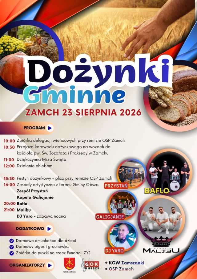 Ruszają tegoroczne Dożynki. Mamy dla was zestawienie imprez dla całego województwa