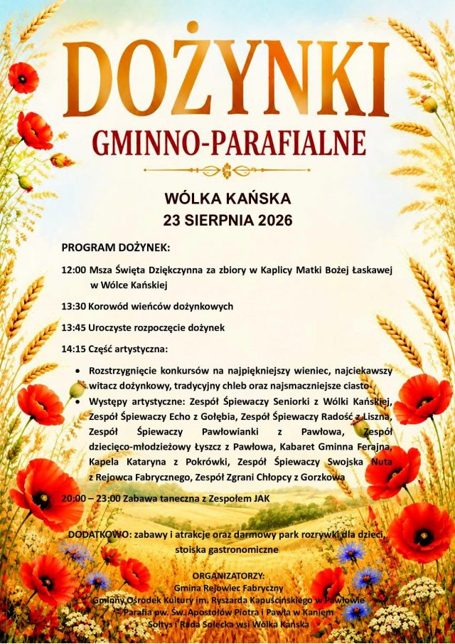 Ruszają tegoroczne Dożynki. Mamy dla was zestawienie imprez dla całego województwa