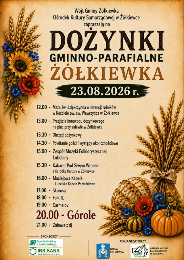Ruszają tegoroczne Dożynki. Mamy dla was zestawienie imprez dla całego województwa