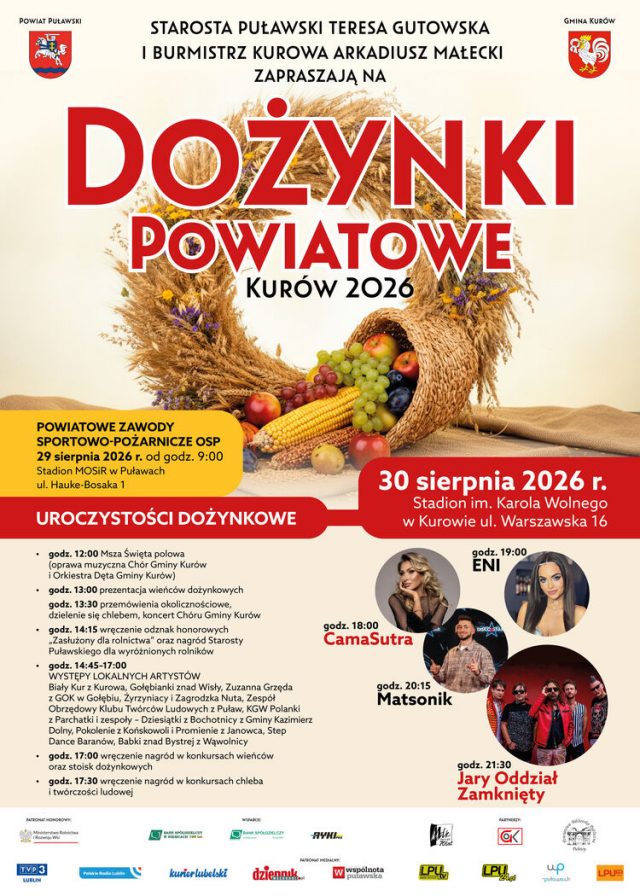 Ruszają tegoroczne Dożynki. Mamy dla was zestawienie imprez dla całego województwa