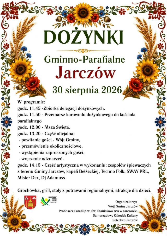 Ruszają tegoroczne Dożynki. Mamy dla was zestawienie imprez dla całego województwa