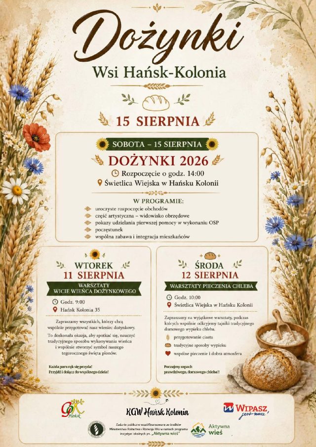 Ruszają tegoroczne Dożynki. Mamy dla was zestawienie imprez dla całego województwa