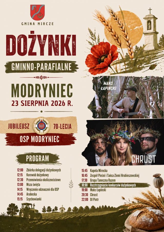 Ruszają tegoroczne Dożynki. Mamy dla was zestawienie imprez dla całego województwa