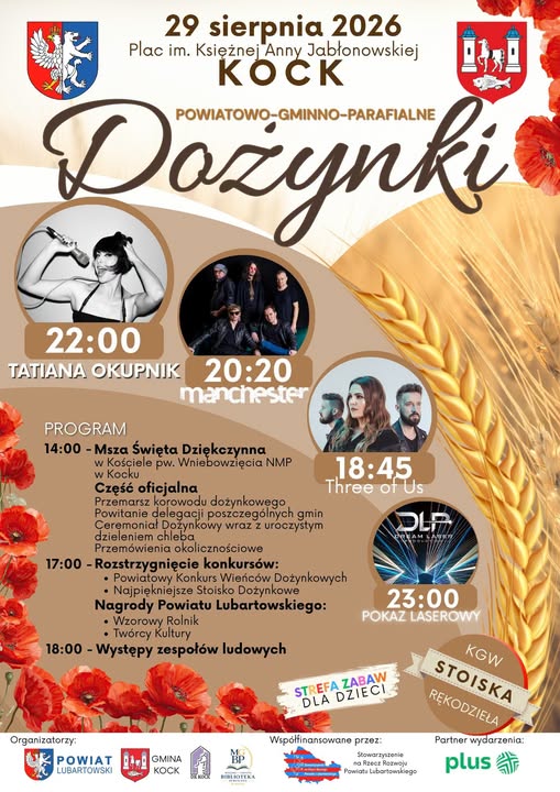 Ruszają tegoroczne Dożynki. Mamy dla was zestawienie imprez dla całego województwa