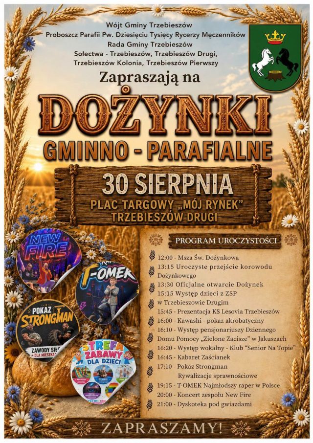 Ruszają tegoroczne Dożynki. Mamy dla was zestawienie imprez dla całego województwa