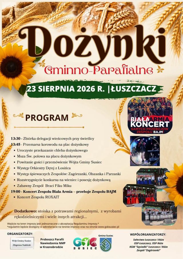 Ruszają tegoroczne Dożynki. Mamy dla was zestawienie imprez dla całego województwa