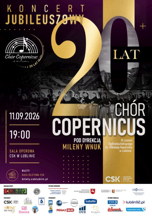 200 młodych artystów na jednej scenie. Chór „Copernicus” świętuje 20-lecie