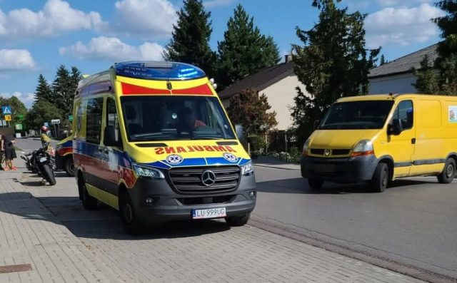 Nie ustąpił pierwszeństwa motocykliście. Kierowca jednośladu został ranny