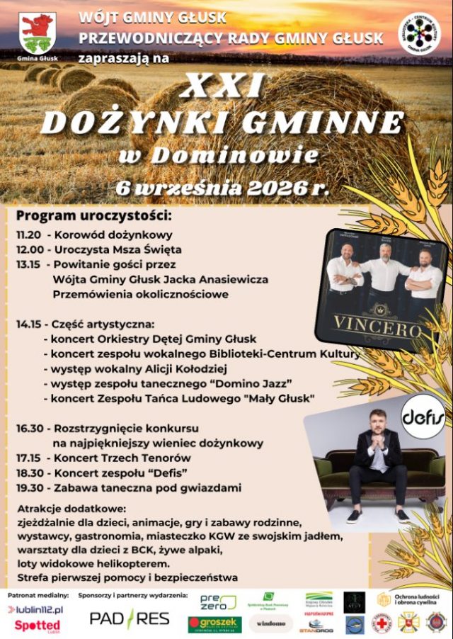 Ruszają tegoroczne Dożynki. Mamy dla was zestawienie imprez dla całego województwa