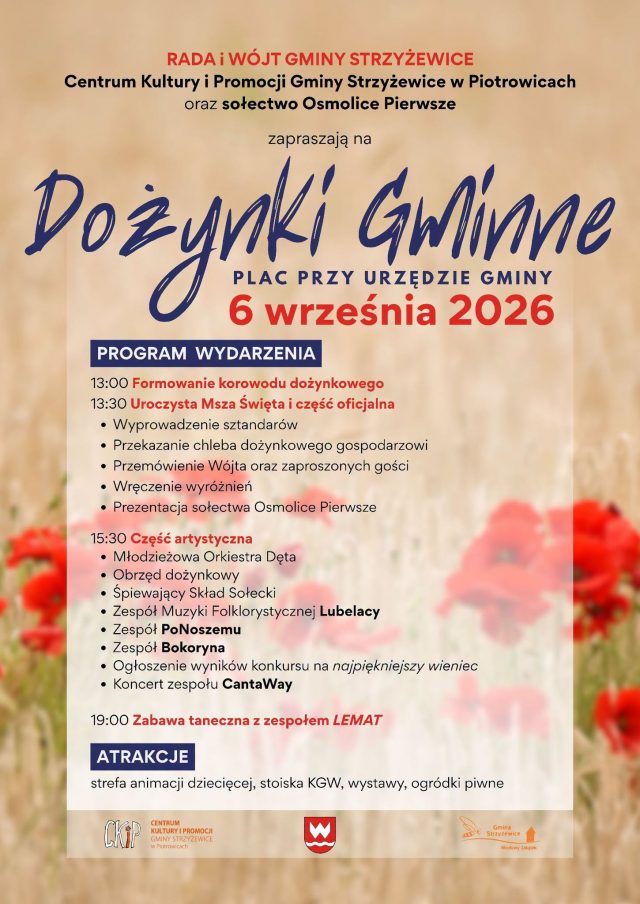 Ruszają tegoroczne Dożynki. Mamy dla was zestawienie imprez dla całego województwa