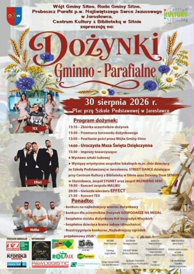 Ruszają tegoroczne Dożynki. Mamy dla was zestawienie imprez dla całego województwa