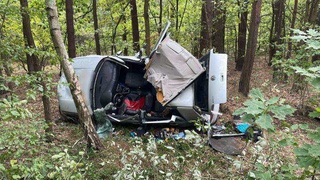 Groźny wypadek w Glinniku. 17-latka trafiła do szpitala w stanie zagrażającym życiu