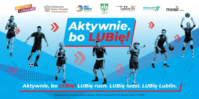 Aktywnie, bo LUBię! Bezpłatne wydarzenia sportowo-integracyjne dla dorosłych i seniorów