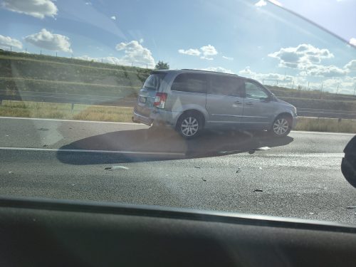Zderzenie pojazdów na obwodnicy Lublina. Są bardzo duże problemy z przejazdem