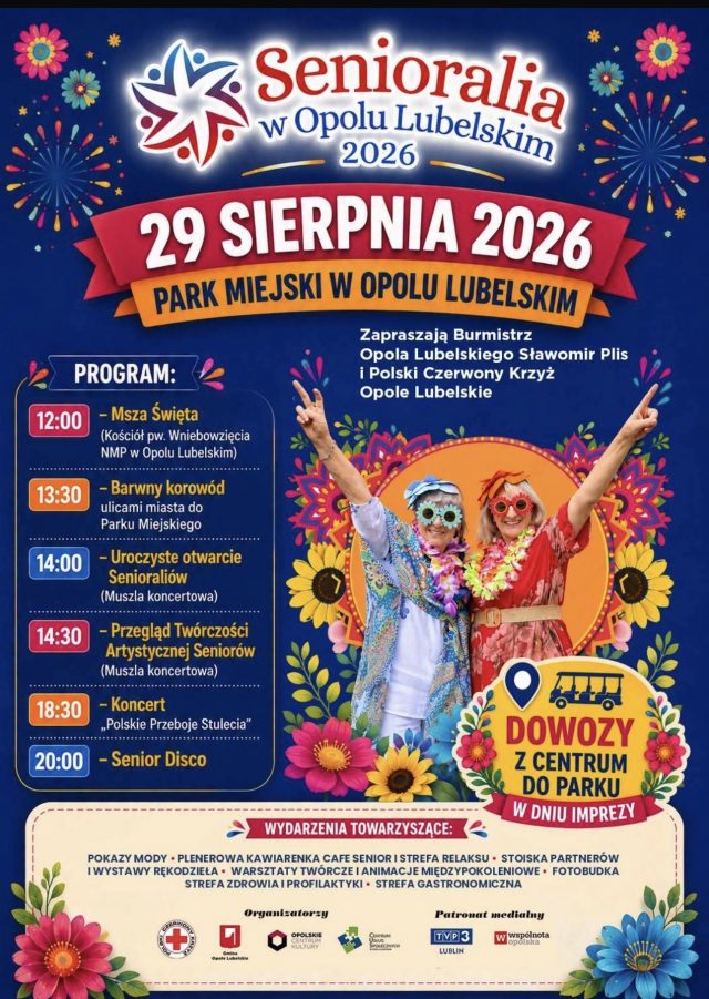 Seniorzy pokażą swoje talenty. II Senioralia w Opolu Lubelskim już w sobotę
