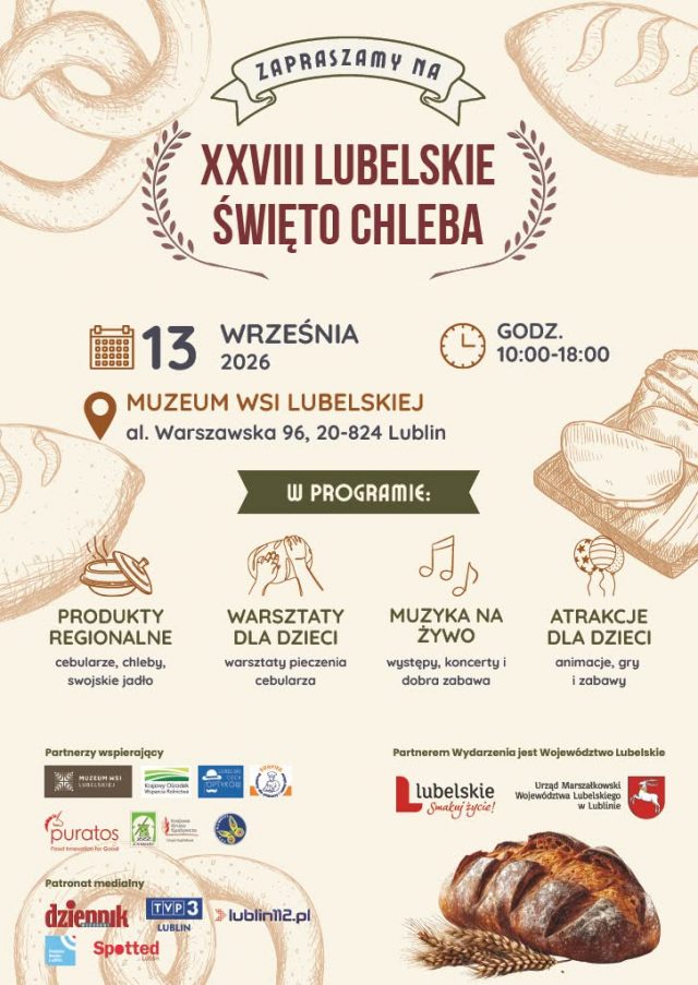 Skansen pełen zapachów, smaków i tradycji. Lubelskie Święto Chleba już w niedzielę