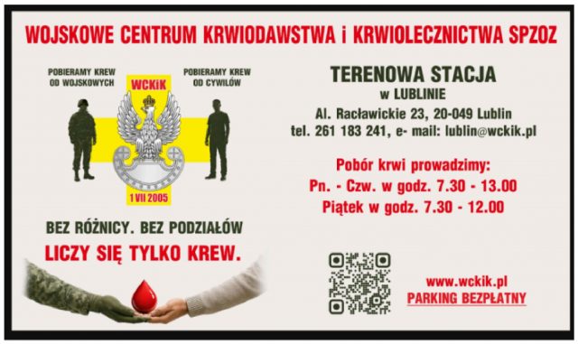 Krew jest potrzebna każdego dnia. W regionie odbędą się kolejne zbiórki