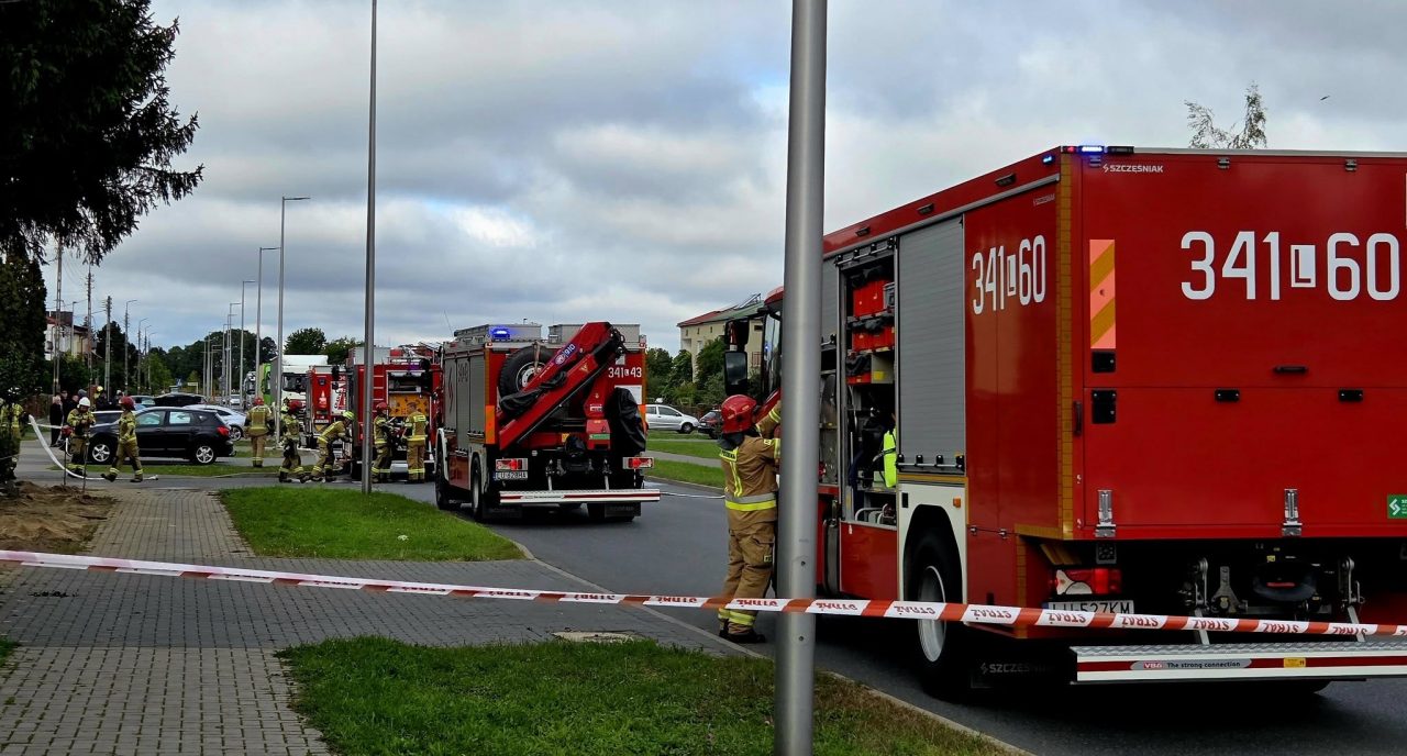 Uszkodzony gazociąg w Białej Podlaskiej: ewakuowano 9 osób z 3 budynków