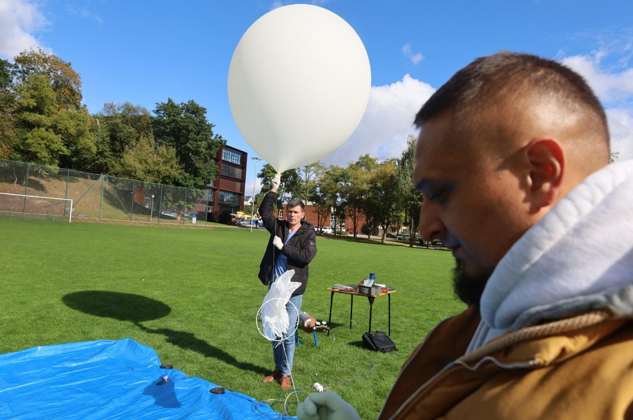 Balon stratosferyczny wystartował z Politechniki Lubelskiej podczas Festiwalu Nauki