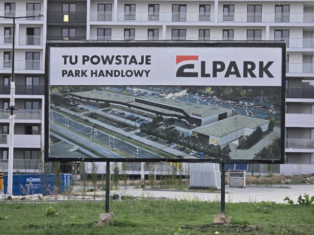 EL Park powstaje przy ul. Wojtasa w Lublinie. Będzie 15 sklepów i ponad 300 miejsc parkingowych