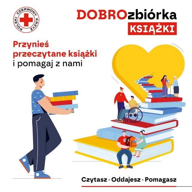 Nie wyrzucaj książek. W Lublinie trwa DOBROzbiórka PCK. Mogą dostać drugie życie