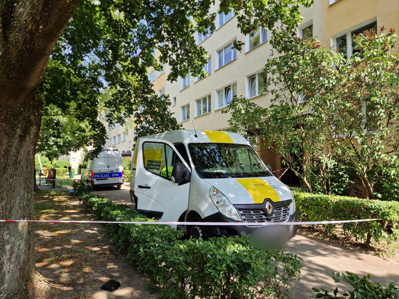 Woman killed by reversing delivery van on Lublin street