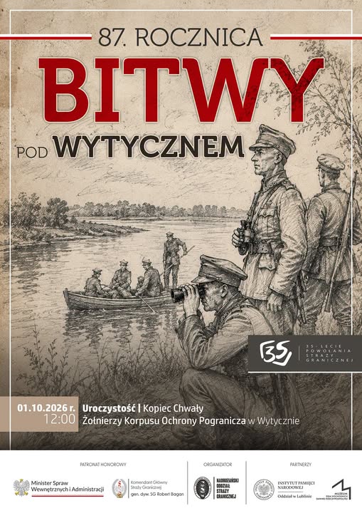 Wytyczno uczci żołnierzy KOP. 1 października obchody 87. rocznicy bitwy