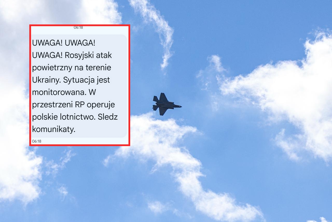 Alert RCB dla Lubelszczyzny i Podkarpacia: rosyjski atak na Ukrainę