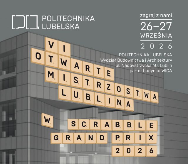 Mistrzostwa Lublina w Scrabble już w ten weekend. Turniej ma rangę Grand Prix