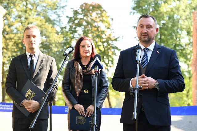 Ruiny pałacu w Bychawie odrestaurowane. Inwestycja za blisko 1,4 mln zł