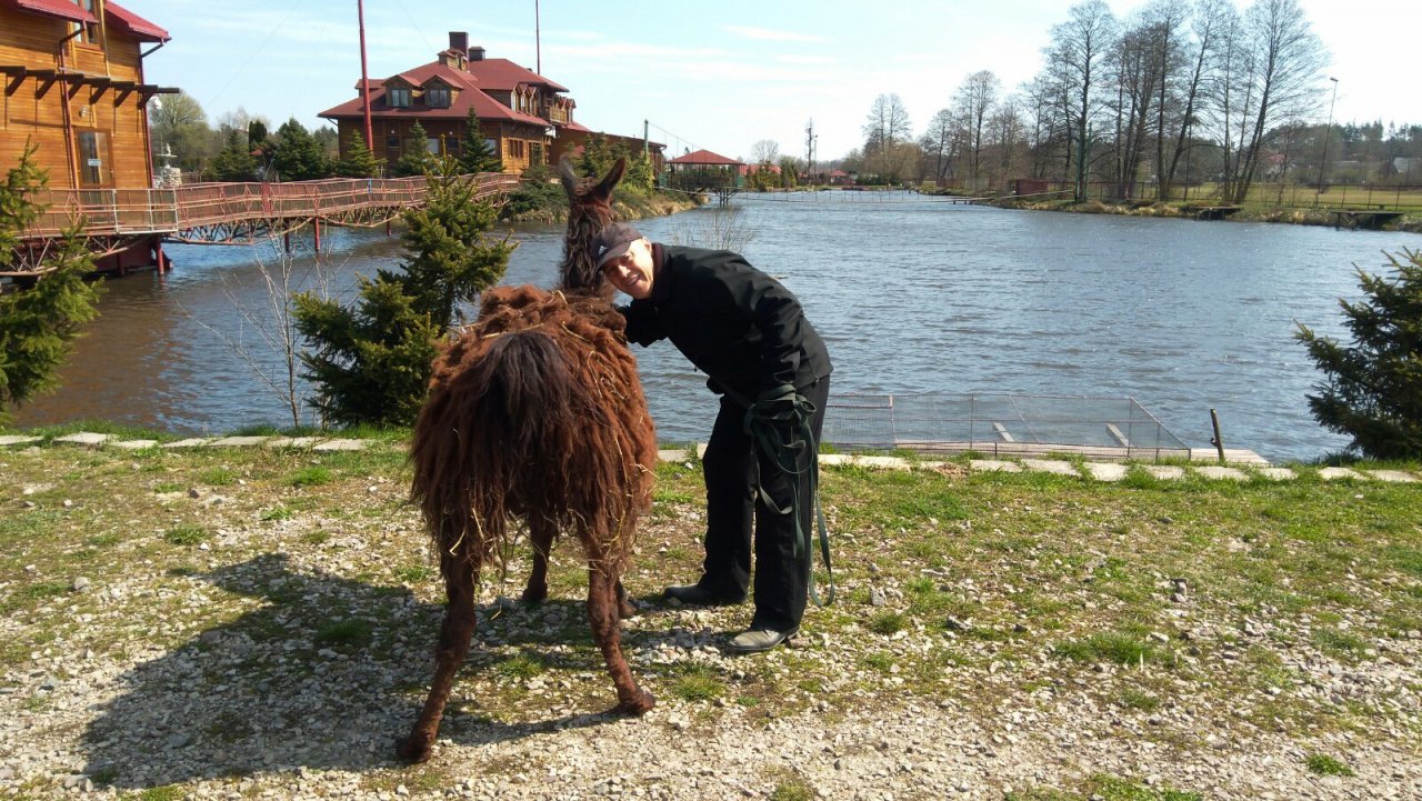 Rambo po wyjściu z samochodu w Malibu2
