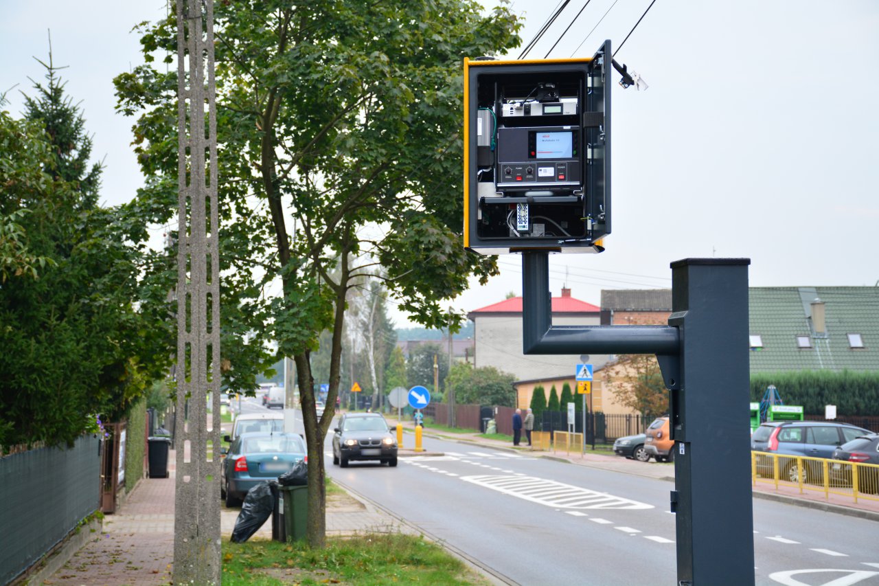 Fotoradar w Brześcach