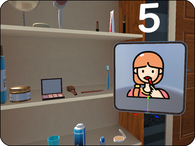 Bathroom_taking_items_activities