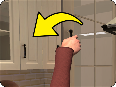 Upper_cabinet_put_items_in_close