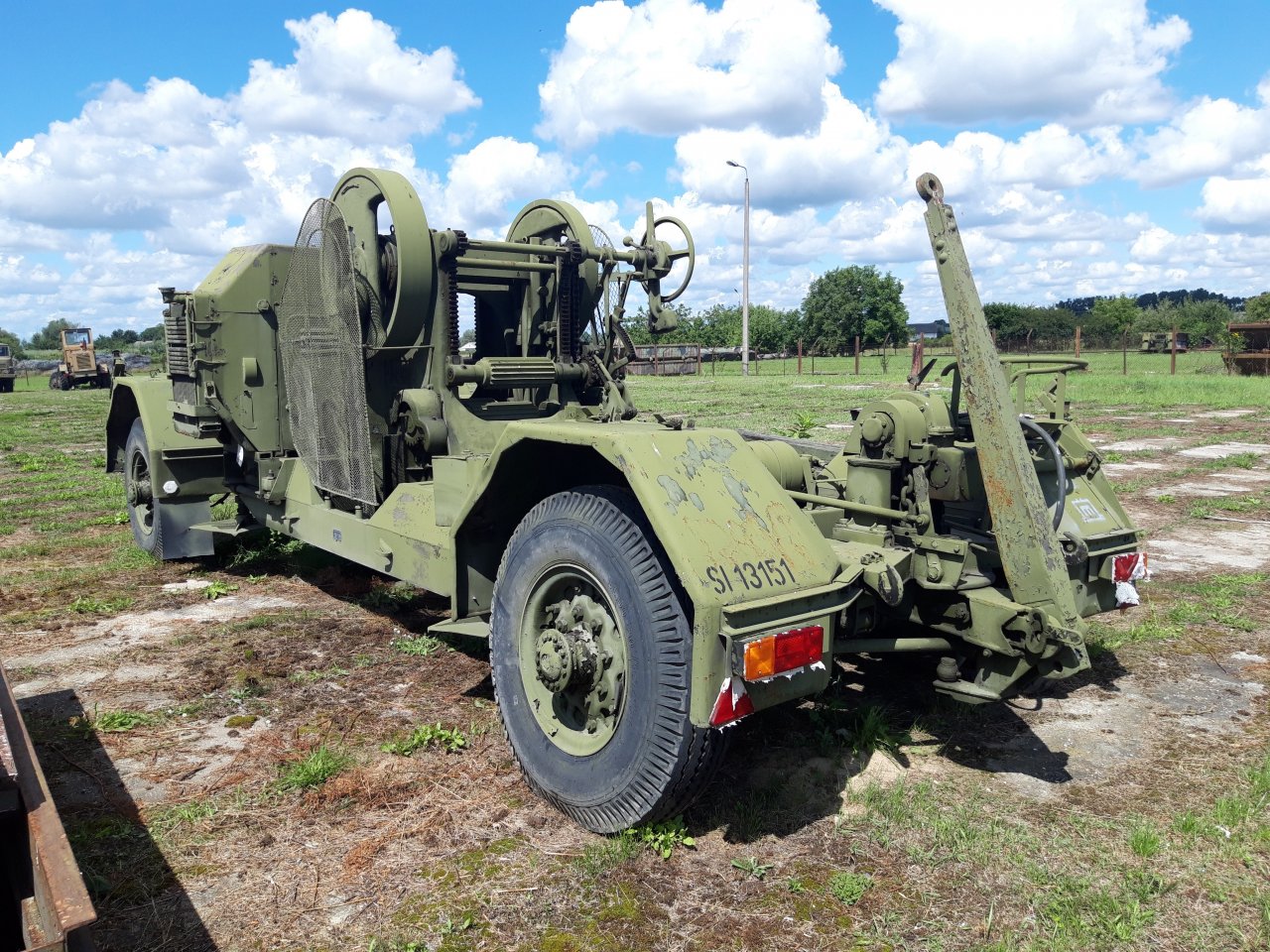 Trak ciężki GKT-60 z silnikiem spalinowym S-472