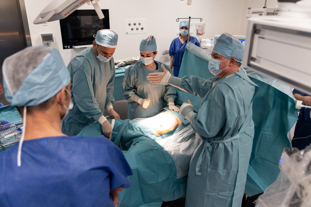 Fot. CERO_Dr Draus podczas case observation