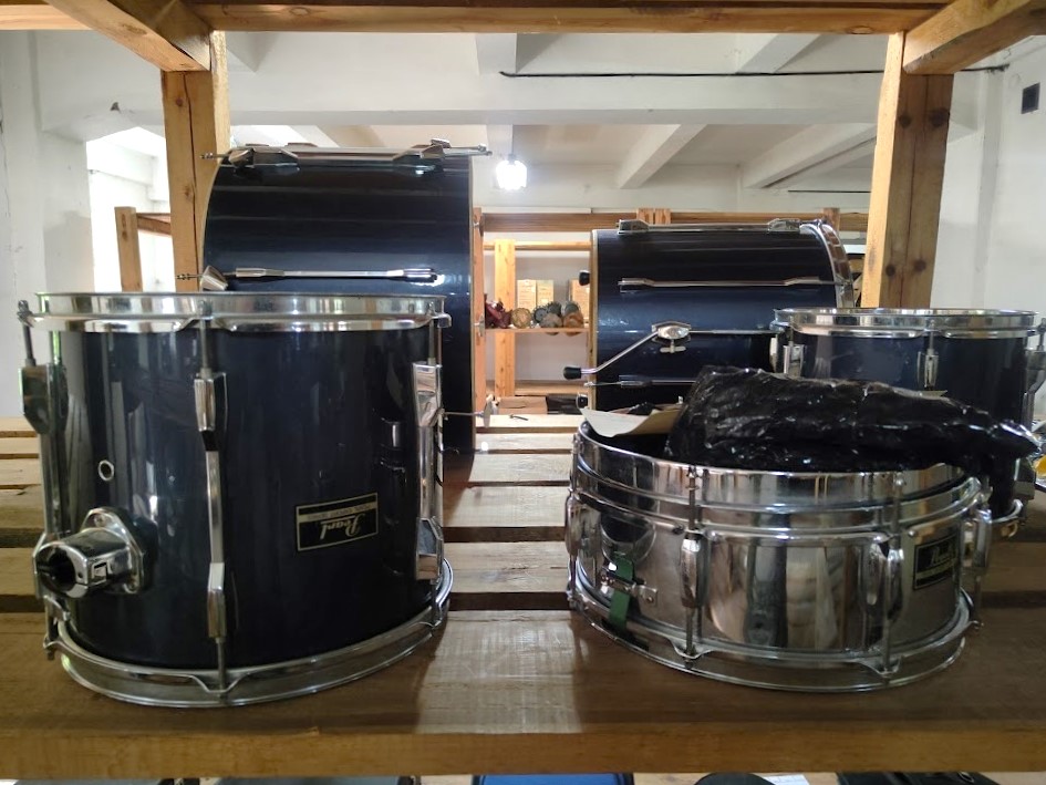 poz.71 Zestaw perkusyjny Pearl jazz ELX22D50