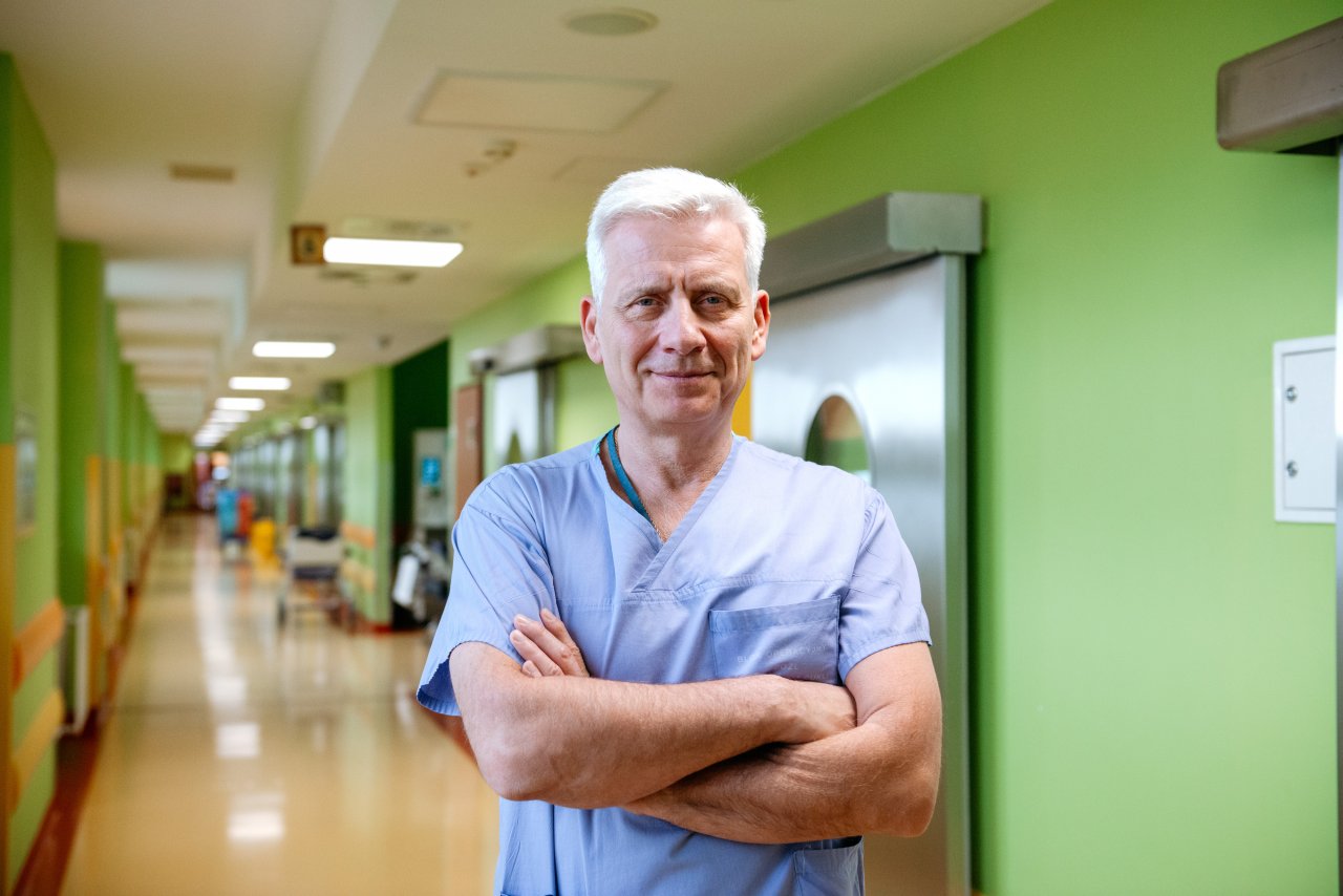 Dr n. med. Robert Klijer, zastępca dyrektora ds. lecznictwa COZL